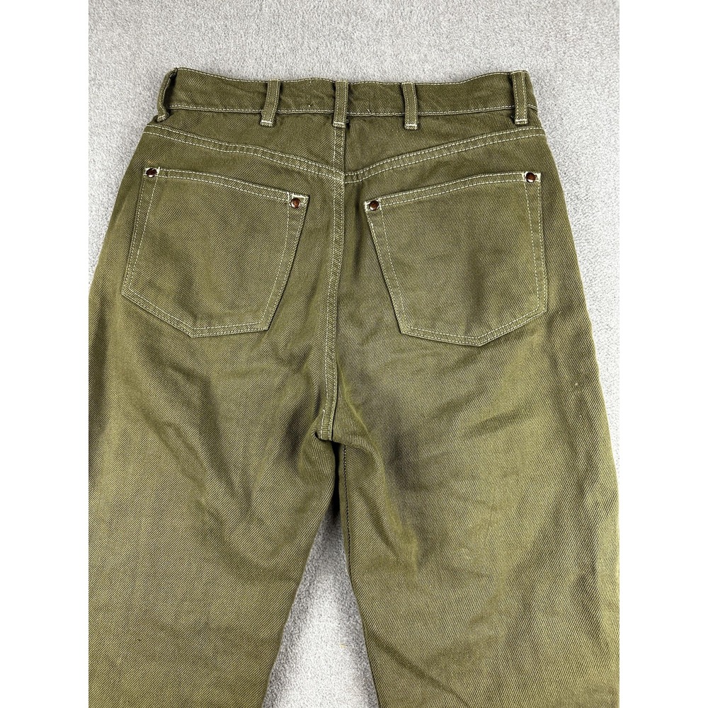 Reformation Jeans Womens 27 Green Cowboy High Rise Straight Kalamata Denim - Picture 11 of 12